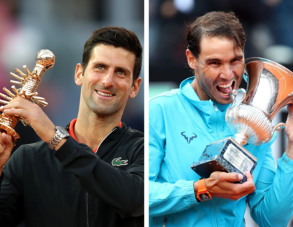 Djokovic y Nadal, líderes de los Masters 1000 en Mayo