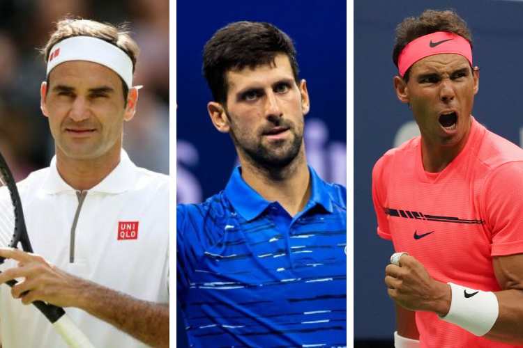 Big Three: Federer, Djokovic y Nadal