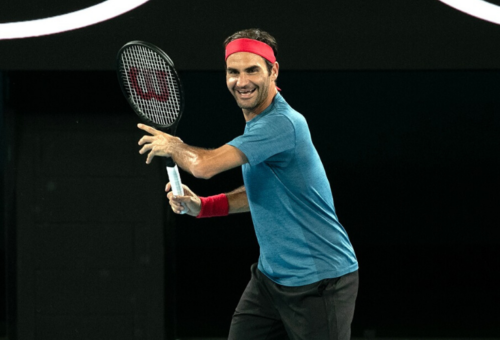 Roger Federer ya se encuentra en Melbourne